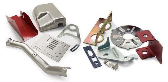Parties d'aluminium imprimées Fabrication de tôles métalliques sur mesure de précision Components d'estampage Services