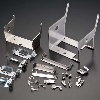 Parties d'aluminium imprimées Fabrication de tôles métalliques sur mesure de précision Components d'estampage Services