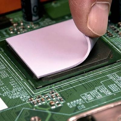 Pad thermique souple flexible Pad thermique conducteur Silicone ISO