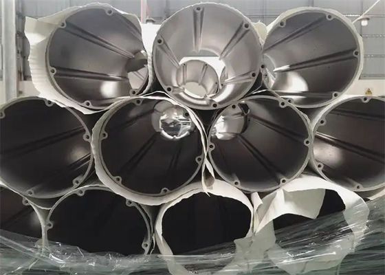 Profiles d'extrusion en alliage d'aluminium standard OEM Formes de rouleaux Anodisation des rouleaux