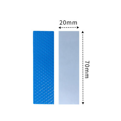 Pad d'isolation en caoutchouc polyvalent à feuille de silicone thermiquement conductrice