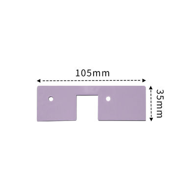 Isolation thermique par électronique industrielle Pad CPU en silicone épaisseur 0,5 mm-15 mm