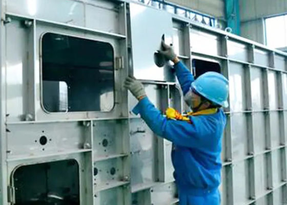 Processus de soudage de tôle standard de coupe laser haute précision