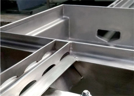 Parties d'aluminium soudés sur mesure en tôle