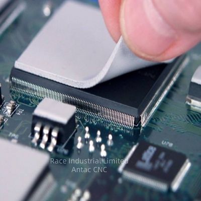 Pad thermique en silicone flexible 0,020-0,200 mm Constante diélectrique 3,49 à 9,8 1 MHz échantillons gratuits