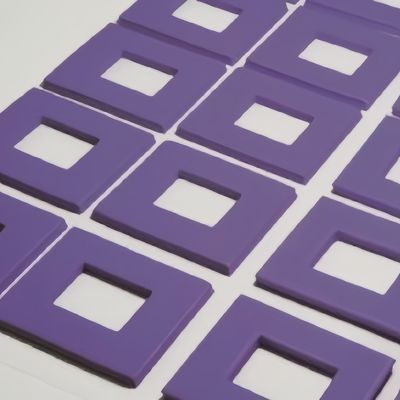 Pad en caoutchouc de silicone gris à haute température thermiquement conducteur avec échantillons de 0,3 mm à 15 mm disponibles