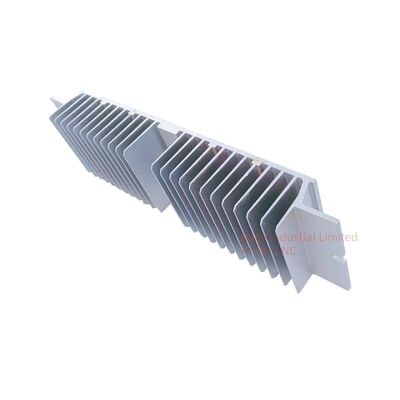 Profil d'extrusion en aluminium d'épaisseur personnalisée haute précision 0,01 mm Finition anodisée Applications industrielles