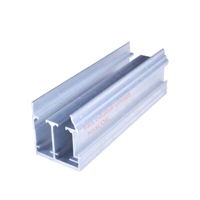 Finition sablée Extrusions personnalisées Ensembles de rouleaux durables Profiles d'extrusion en aluminium Composants