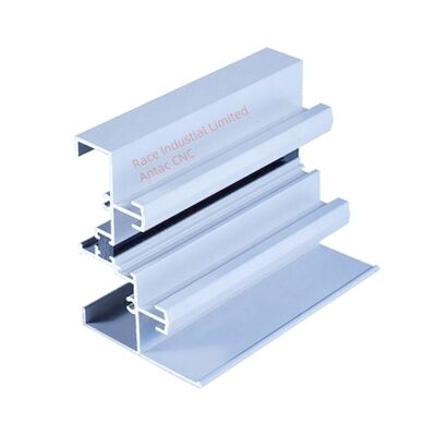 Profiles d'extrusion d'aluminium de précision Couleur de bois Finition personnalisée Applications industrielles