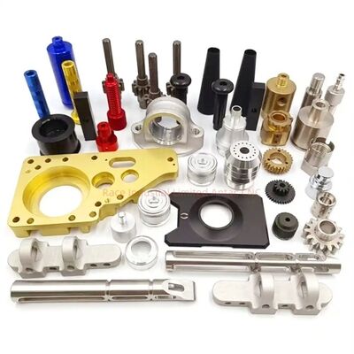 Pièces d'usinage CNC de précision avec une rugosité de surface de Ra0,2 à Ra3,2 et des composants personnalisés anodisés